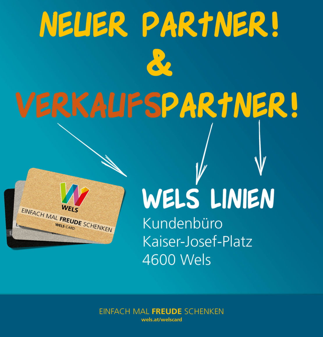 Wels Linien  - Neuer Wels Card Partner